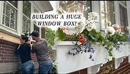 Building A Gorgeous Window Box Planter: Step by Step How It’s Made and Choosing the Right Flowers 🌸