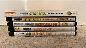 My Despicable Me/Minions Movie Collection (2022)