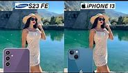 Samsung Galaxy S23 Fe 5G Vs iPhone 13 Camera Test