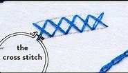 #28: cross stitch embroidery tutorial