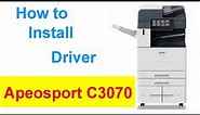Install Printer FUJI XEROX ApeosPort C3070