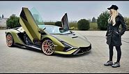 World's First Hybrid Lamborghini Start Up | Sián FKP 37