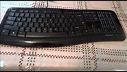 Microsoft Comfort Curve 3000 Keyboard - Unboxing and Video Review (HD)