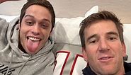 Pete Davidson Launches Joint Instagram Account with Eli Manning