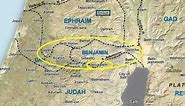 04 Benjamin Region and Jerusalem Approaches, Satellite Bible Atlas Maps 1-8 & 1-9