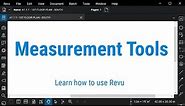Bluebeam Revu: Measurement Tools