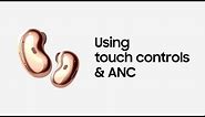 Galaxy Buds Live: Using touch controls & ANC | Samsung