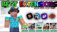 The BEST Roblox CHROME Extensions!!