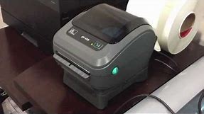 ZP 450 Zebra thermal postage printer overview