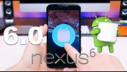 Android 6.0 Marshmallow on Nexus 6