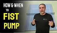 How & when to Fist Pump in Tennis