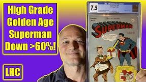 RARE HIGH-GRADE Golden Age SUPERMAN Comic DOWN Over 60%? Time to BUY!