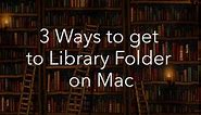 Mac Library Folder - How to Find Library | Nektony