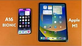 iPhone 14 Pro Max vs iPad Pro M1 (10.9) - Speed Test & Comparison! (Who is clear BEAST!)