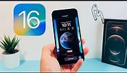 iOS 16 OFFICIAL on iPhone 12 Pro (Review)