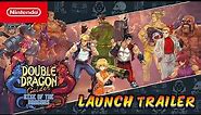 Double Dragon Gaiden: Rise of the Dragons - Launch Trailer - Nintendo Switch