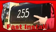 How To Install A New Mailbox And Wooden Post