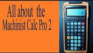 All about the Machinist Calc Pro 2 - Drill Size Conversion - (Machine shop calculator).