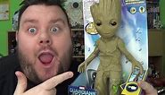 Marvel Guardians of the Galaxy Vol 2 Dancing Groot 11.5'' Unboxing Hasbro Toy Review