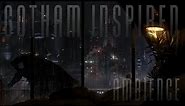 A Dark Hero Guards You While You Sleep | Rain On Window & City Sounds | Batman Inspired