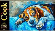 How to Paint an Adorable Beagle Puppy in Acrylics Like a Professional with Ginger Cook