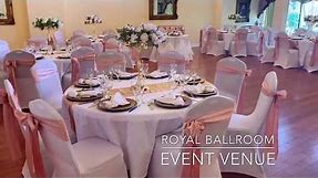 Beautiful Champagne & Rose Gold Wedding at Royal Ballroom Event Venue