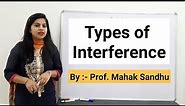 Types of Interference