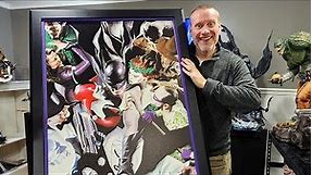 GRAIL Unboxing & Review! ALEX ROSS JOKERS RECKONING GICLEE ON CANVAS