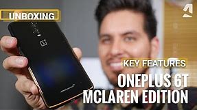 OnePlus 6T McLaren Edition unboxing and features