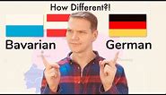 How Different Are Standard German and Bavarian???