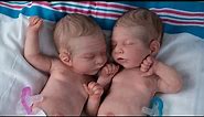 TWINS! Preemie Silicone Reborn Babies Kairi and Kian