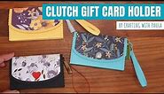 Paper Clutch gift card holders