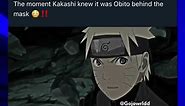 #kakashi #obito #tobi #naruto #anime #fyp #gojowrld | Kakashi Hatake