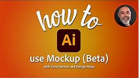 How to use Mockup (Beta) in Adobe Illustrator 2024