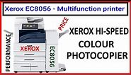 XEROX EC8056 COLOR MULTIFUNCTION PHOTOCOPIER MACHINE