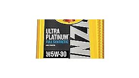 Pennzoil Ultra Platinum Full Synthetic 5W-30 Motor Oil (1 Quart, Single Pack)