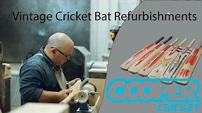 Full Repair & Refurbishment of Vintage Cricket Bat | Cooper Cricket