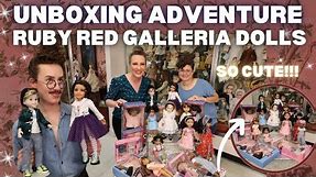 Unboxing Adventure: Exploring the Whimsical World of Ruby Red Galleria Play Dolls!