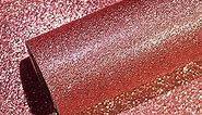 VEELIKE Rose Gold Glitter Wallpaper 15.7''x118'' Sparkle Glitter Peel and Stick Wallpaper Glitter Contact Paper Self Adhesive Removable Glitter Fabric Roll for Bedroom Walls Cabinets Vanity Dresser