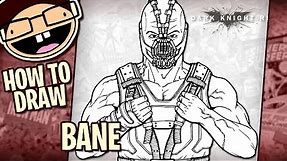 How to Draw BANE (The Dark Knight Rises) | Narrated Easy Step-by-Step Tutorial
