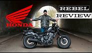 Honda Rebel CMX500 Review! Could This Be The Best Small Capacity Cruiser Motorbike?
