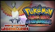 Pokémon Omega Ruby and Alpha Sapphire Walkthrough - Shiny hunting guide: Soft-reset for legendaries!