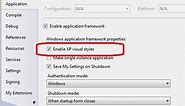 How to enable Windows XP Visual Styles of .net application - AuthorCode