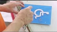 How to Make Signage: Braille Signs