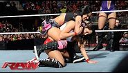 The Bella Twins & The Funkadactyls vs. AJ Lee, Tamina Snuka, Alicia Fox & Aksana: Raw, Jan. 27, 2014