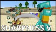 How To Get SHARPNESS 5 In MINECRAFT