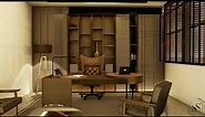 CEO, Executive office interior design ideas ( lumion render animation )