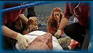 Lita cries over Jeff Hardy injuring himself in the ring: SmackDown!, Aug. 03, 2000