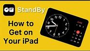 Can you get iOS 17 StandBy feature on iPad? (iPadOS 17)