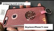 Ocyclone Case, Glitter Cute Phone Case Girls with Kickstand, Bumper Ring Stand